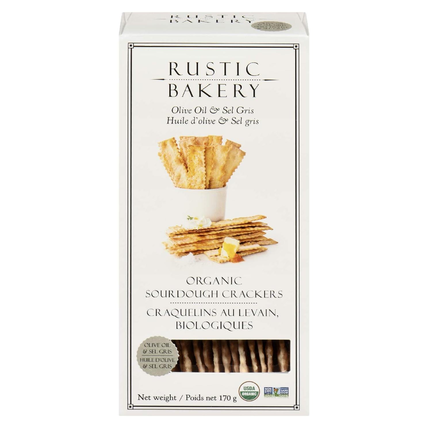 Pan plano de masa madre Rustic Bakery 170 g aceite oliva