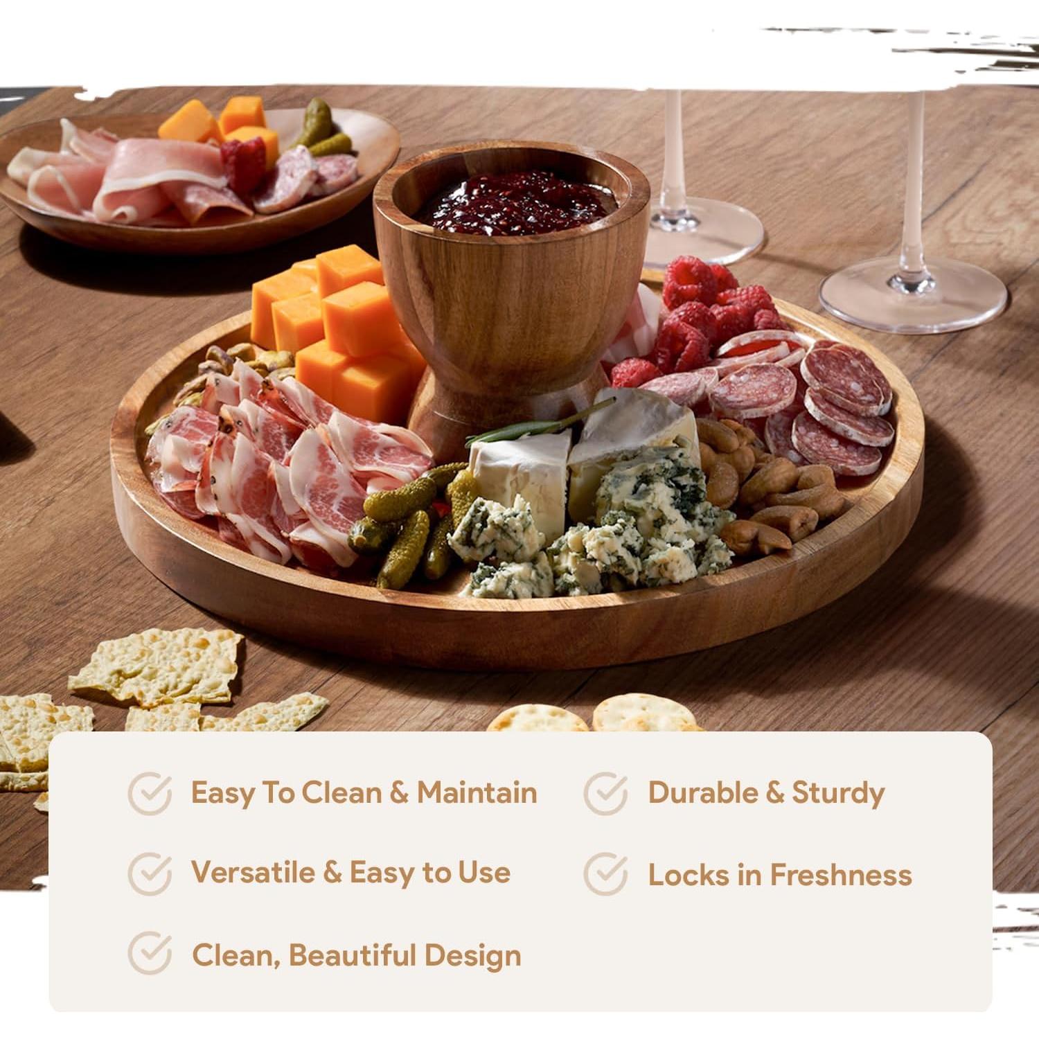 Soporte para Pasteles Redondo Homesphere 30,48 cm con Tapa