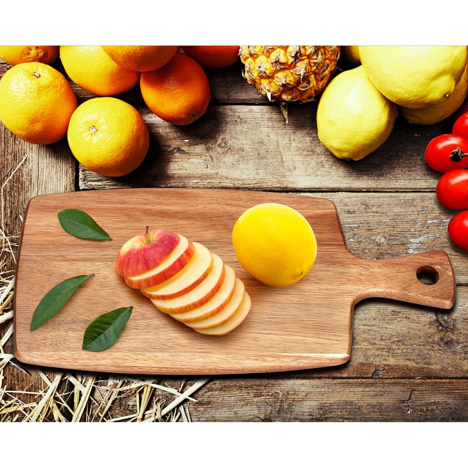 Tabla de Cortar de Madera de Acacia Ayiaren 38,1x17,8 cm