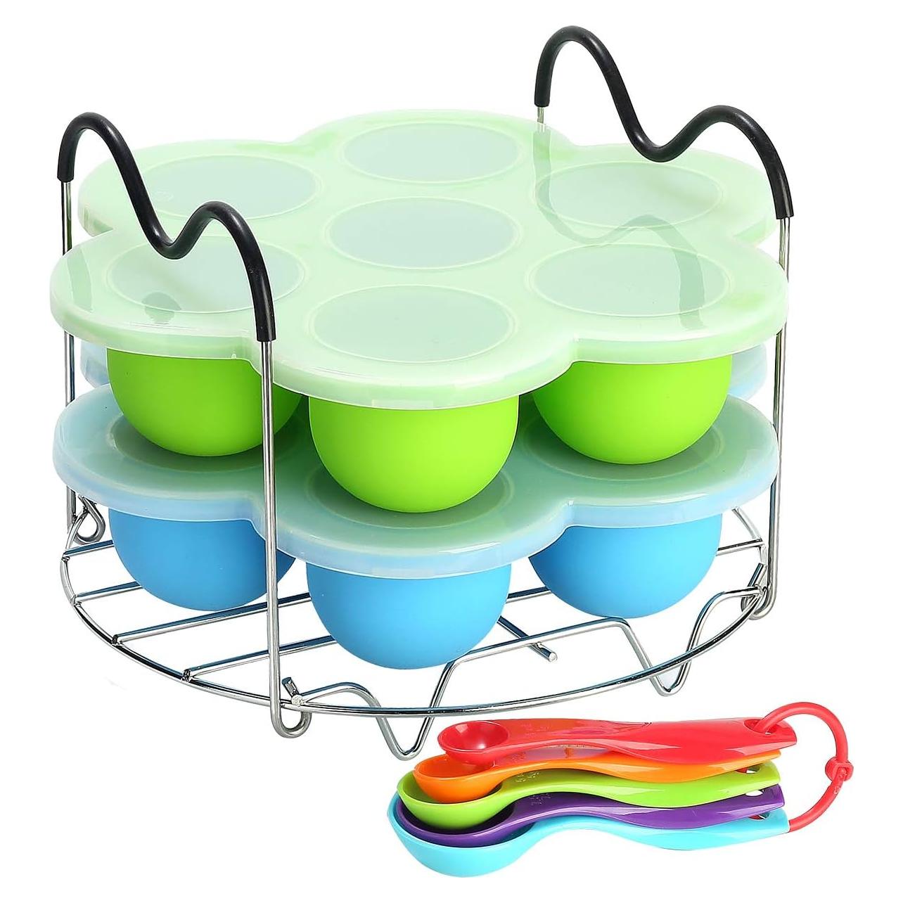 Moldes de Silicona para Huevos Instant Pot 6 y 8 Qt