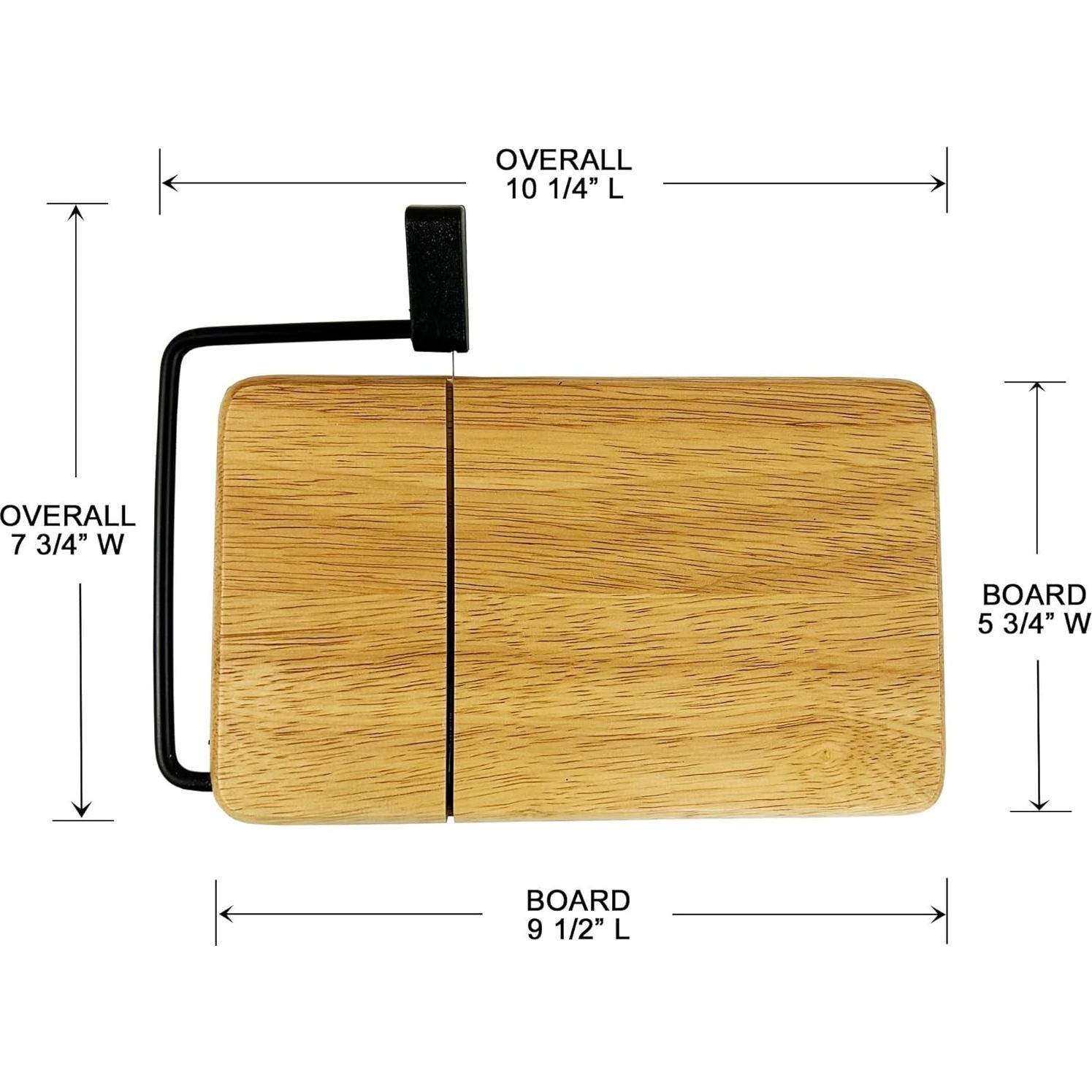 Cortador de Queso Prodyne de Madera de Haya 24x15 cm