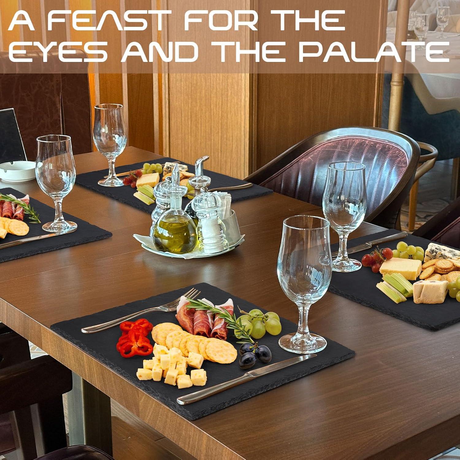 Juego de 3 Tablas de Queso de Pizarra GOH DODD 30 cm