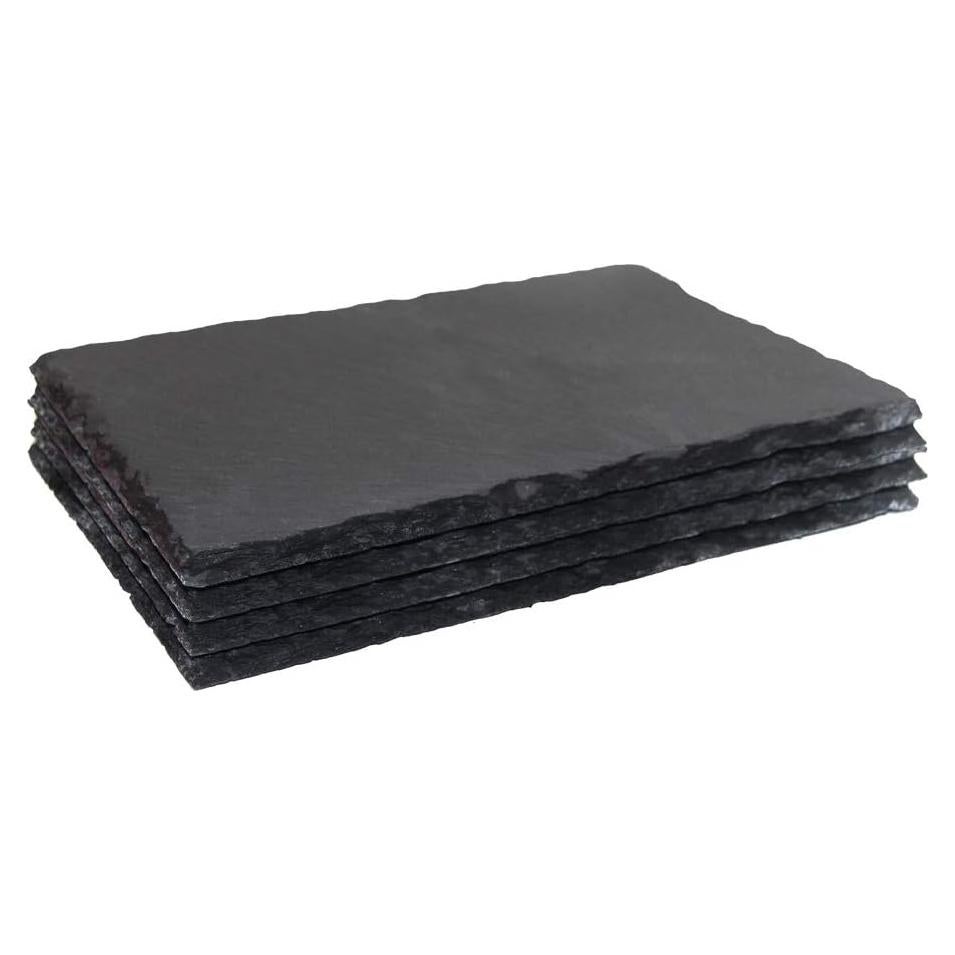 Set de 4 Tablas de Queso de Pizarra MONKEY SUN 30x20 cm