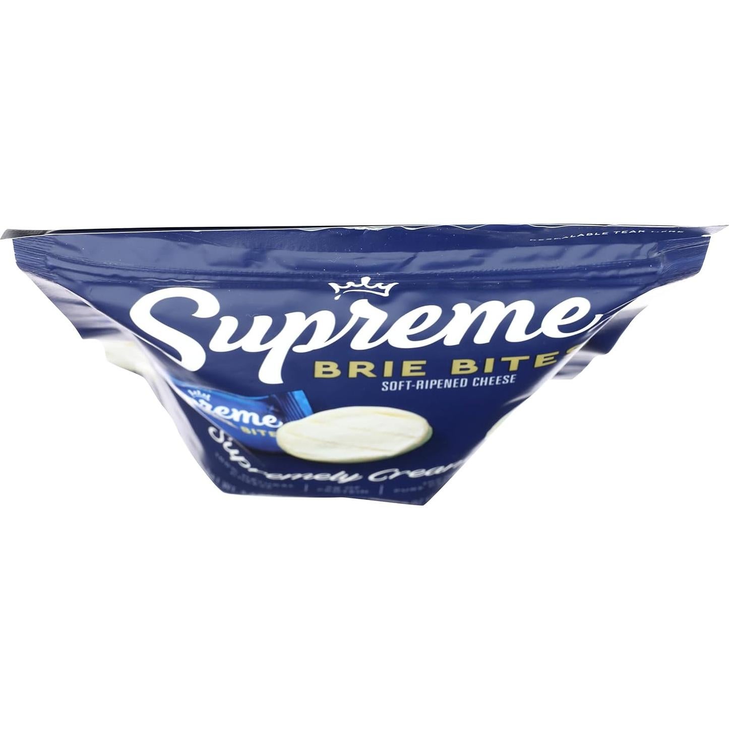 Bocados de Brie Supreme 124g - Queso Cremoso Gourmet