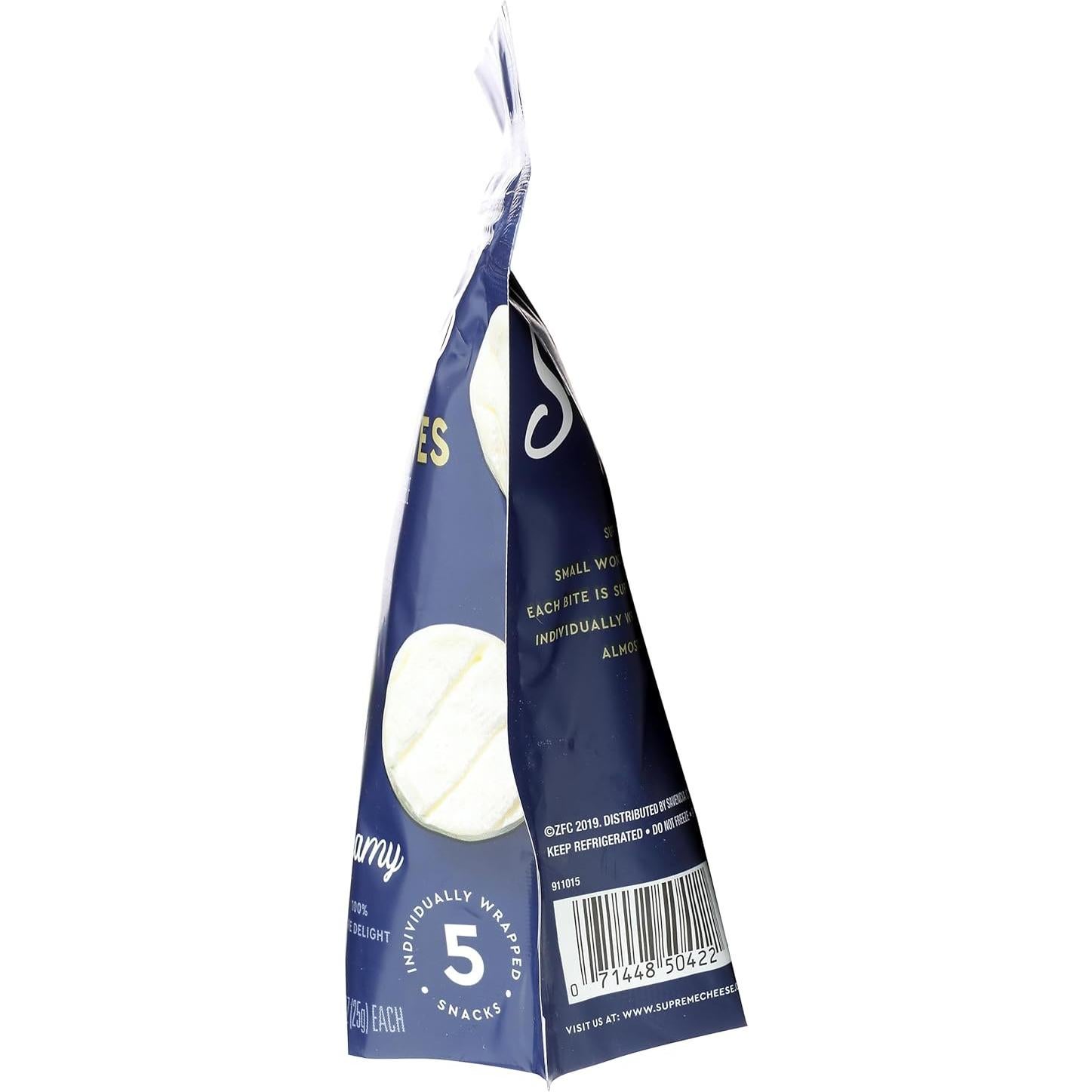 Bocados de Brie Supreme 124g - Queso Cremoso Gourmet