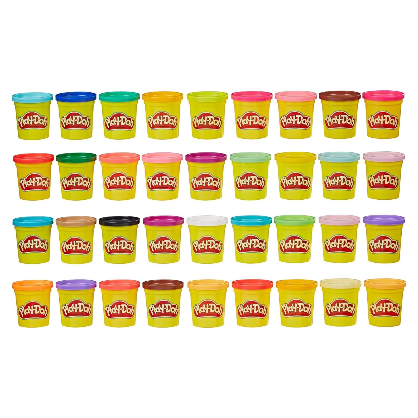 Play-Doh Compuesto para Modelar 36 Latas 3 Oz No Tóxico