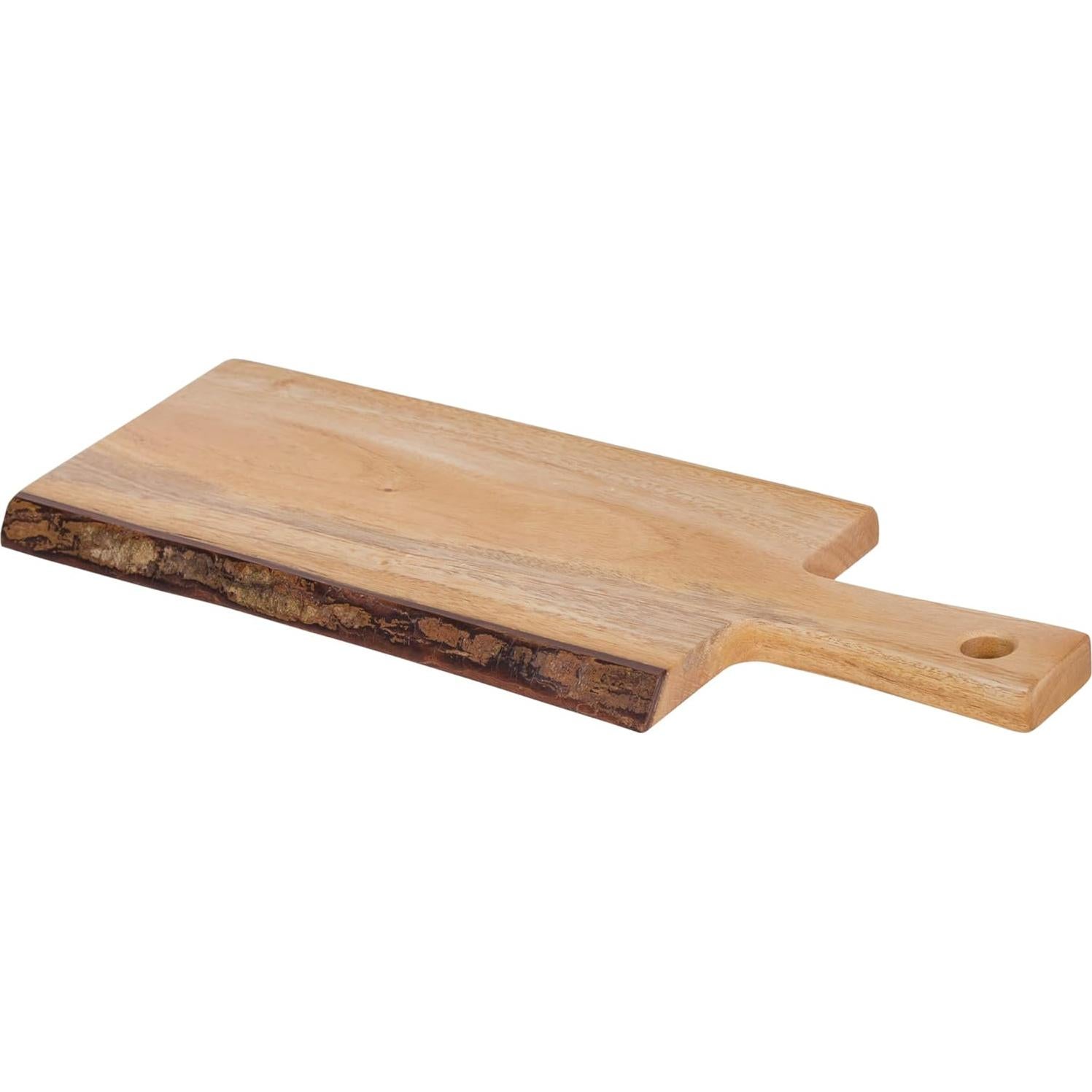Tabla de Servir de Madera Maciza Creative Home 35,56x12,7cm