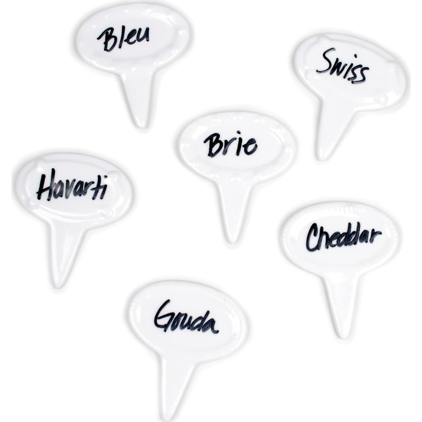 Set de Accesorios para Tabla de Queso RSVP Ovalado 6 Pzas