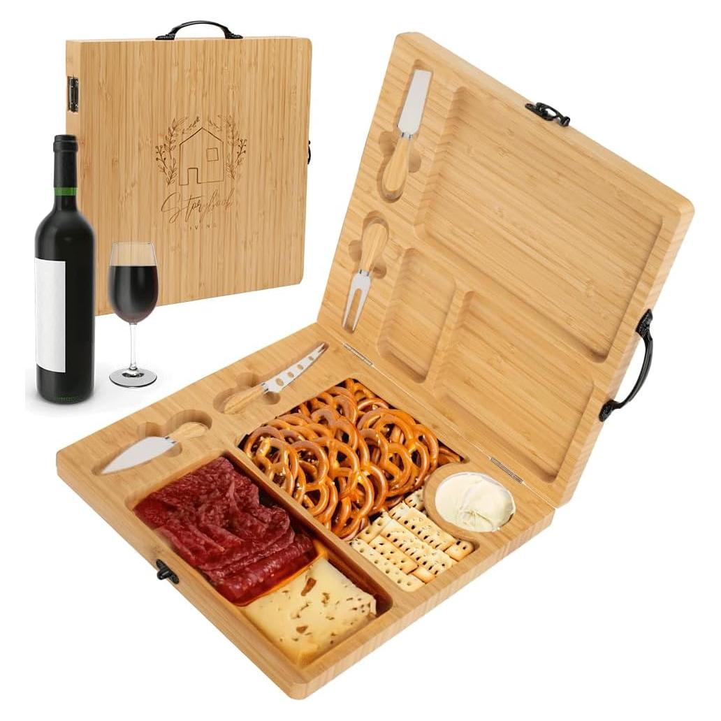 Tabla de Charcutería Plegable Storybook Living 61x30cm