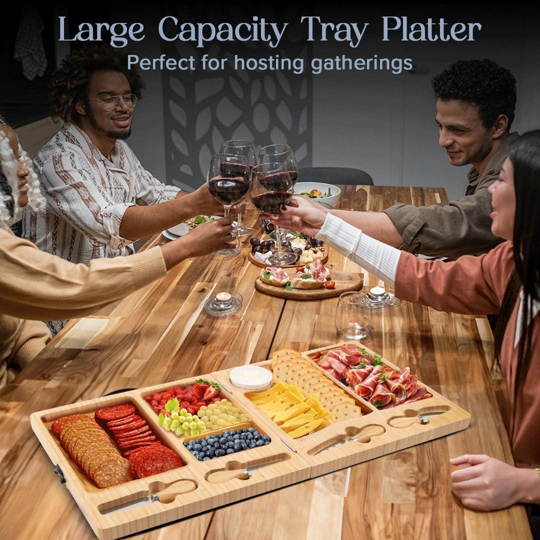 Tabla de Charcutería Plegable Storybook Living 61x30cm