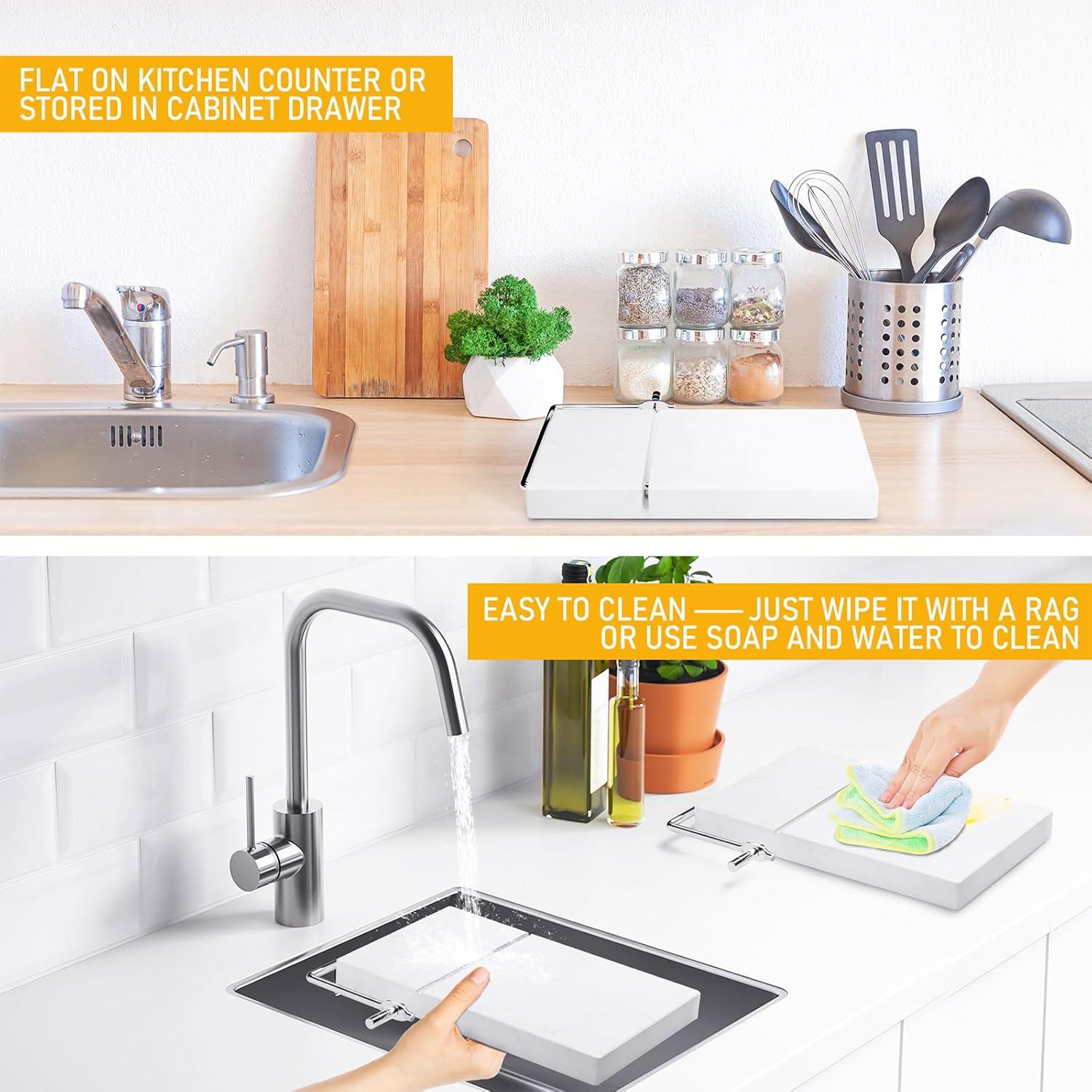 Cortador de Queso TOPULORS de Mármol 12,7 cm con 5 Cables