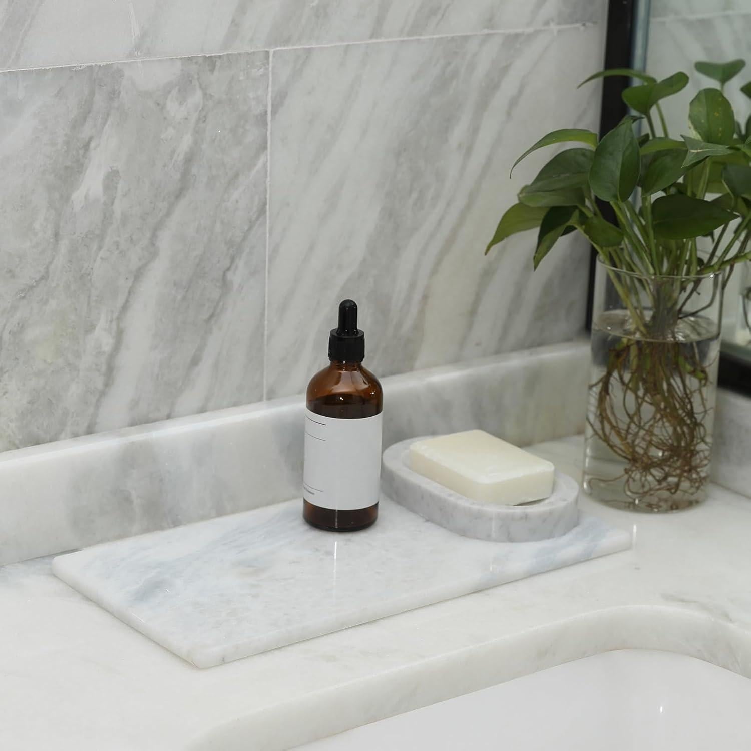 Tabla de Mármol Natural Koville 30,5x15 cm Namib Fantasy