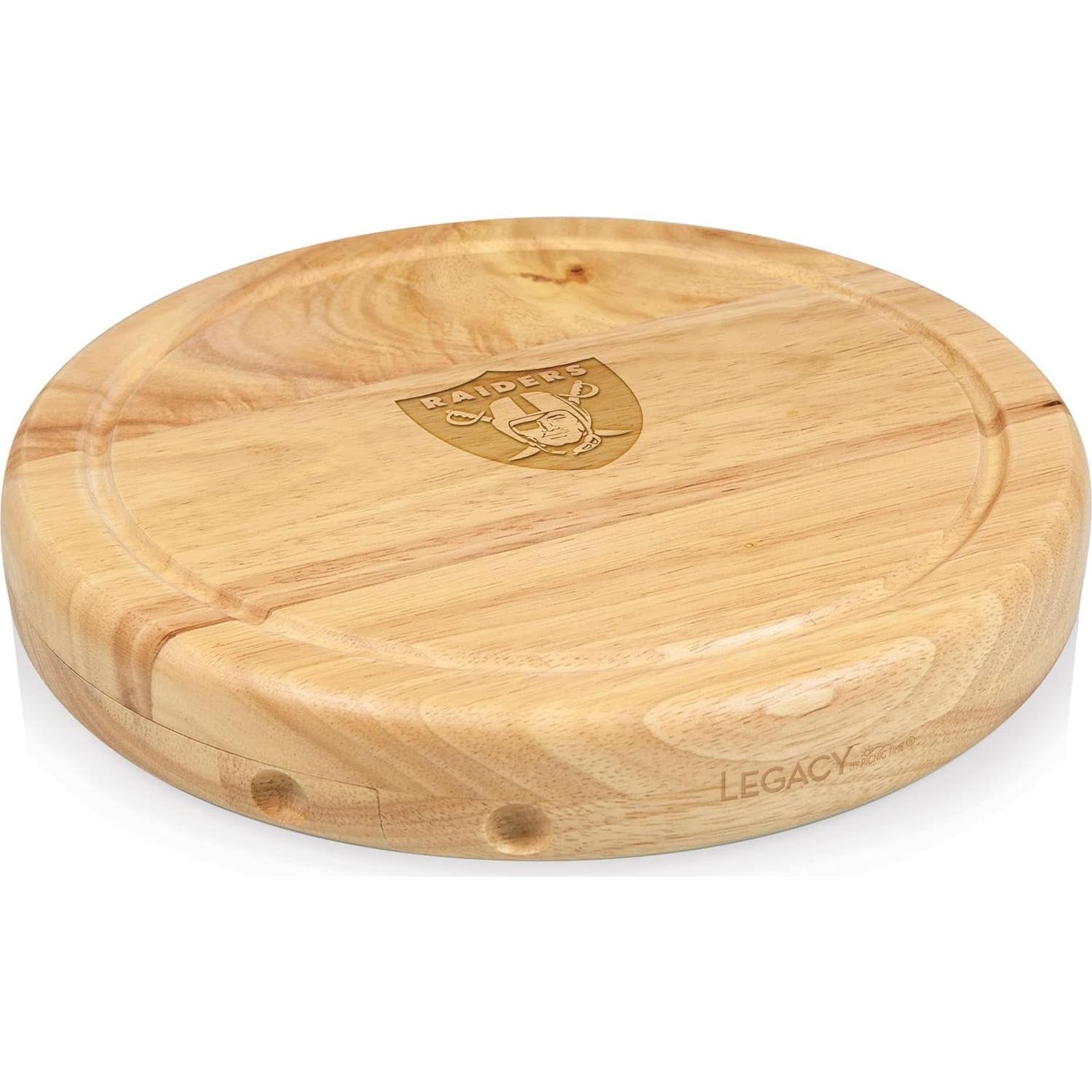 Tabla de Queso Picnic Time NFL Las Vegas Raiders 26 cm