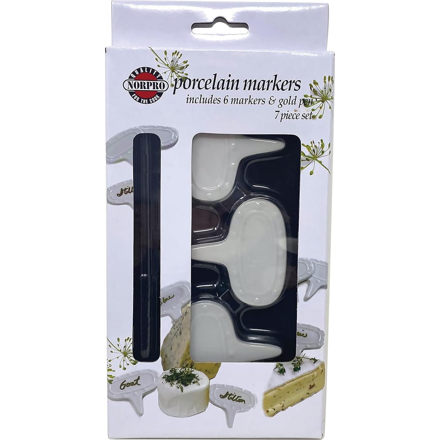 Conjunto de Marcadores de Queso Norpro 347 - 7 Piezas