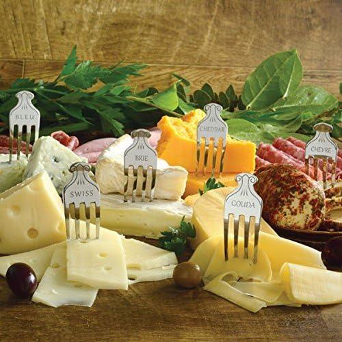 Marcadores de Queso Norpro de Acero Inoxidable Set de 6