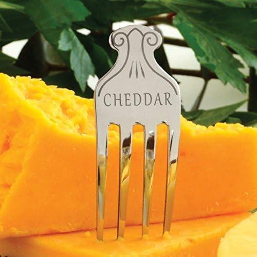 Marcadores de Queso Norpro de Acero Inoxidable Set de 6