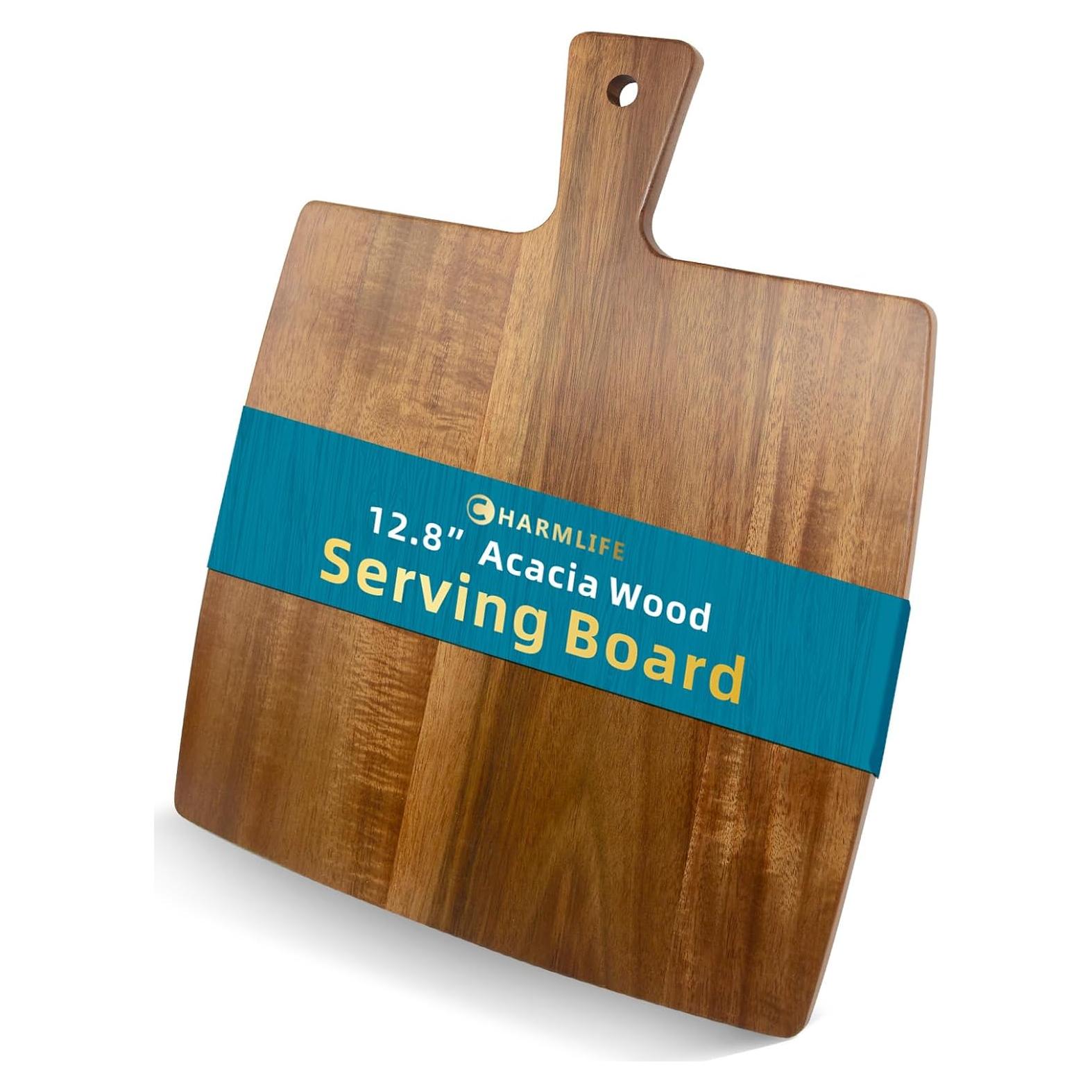 Tabla de Cortar de Madera de Acacia Charmlife 40x33 cm