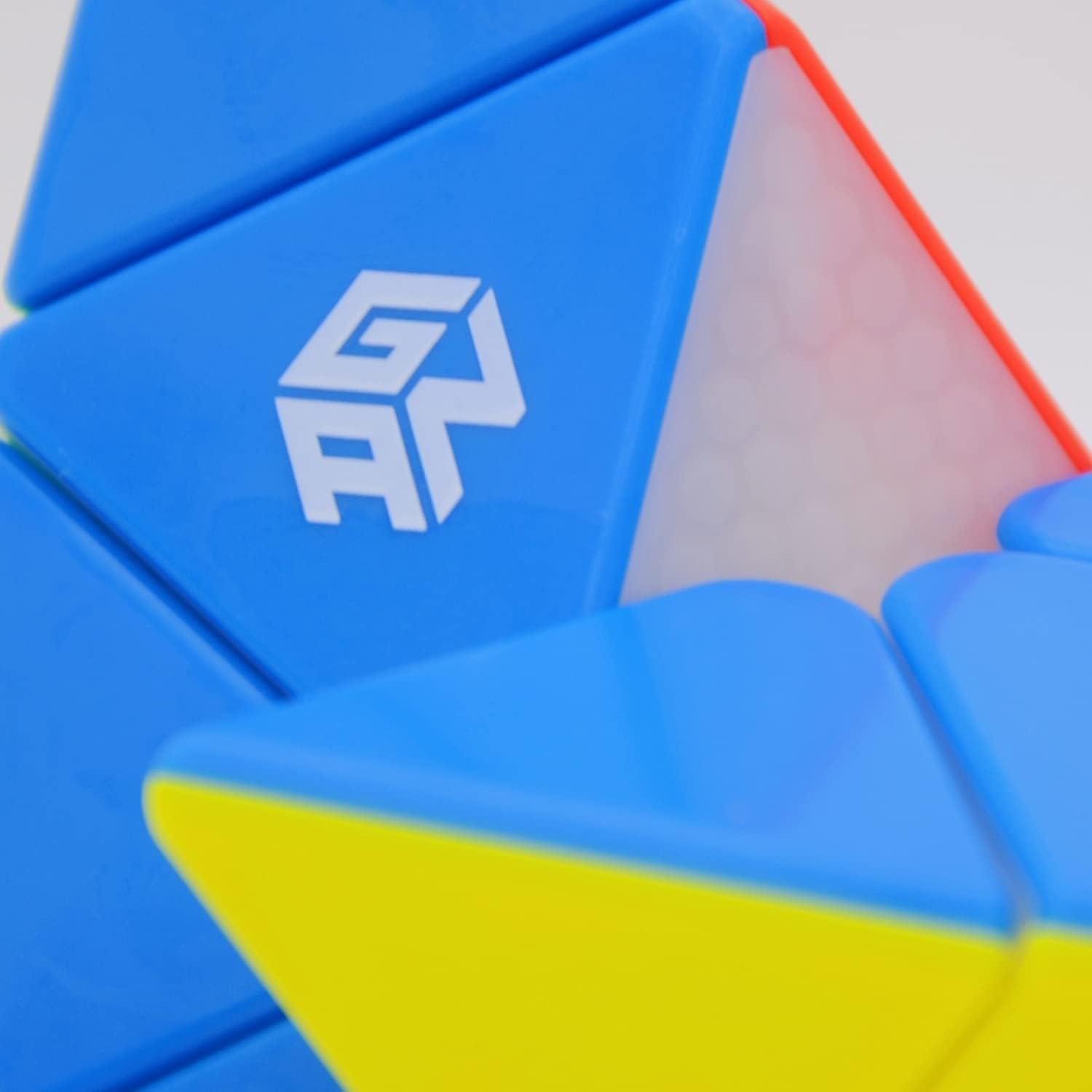 Cubo Pyraminx M GAN Magnético 36 Imanes 6.6 cm Estándar