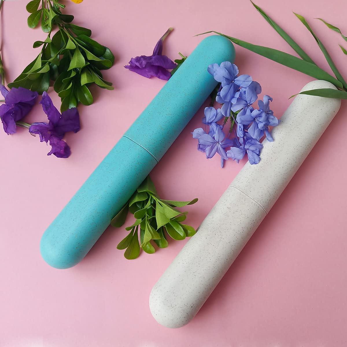 Estuches de Cepillo de Dientes de Viaje ZYYC - 4 Piezas