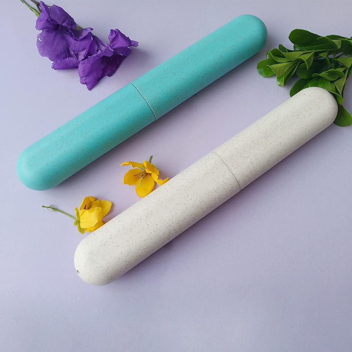 Estuches de Cepillo de Dientes de Viaje ZYYC - 4 Piezas