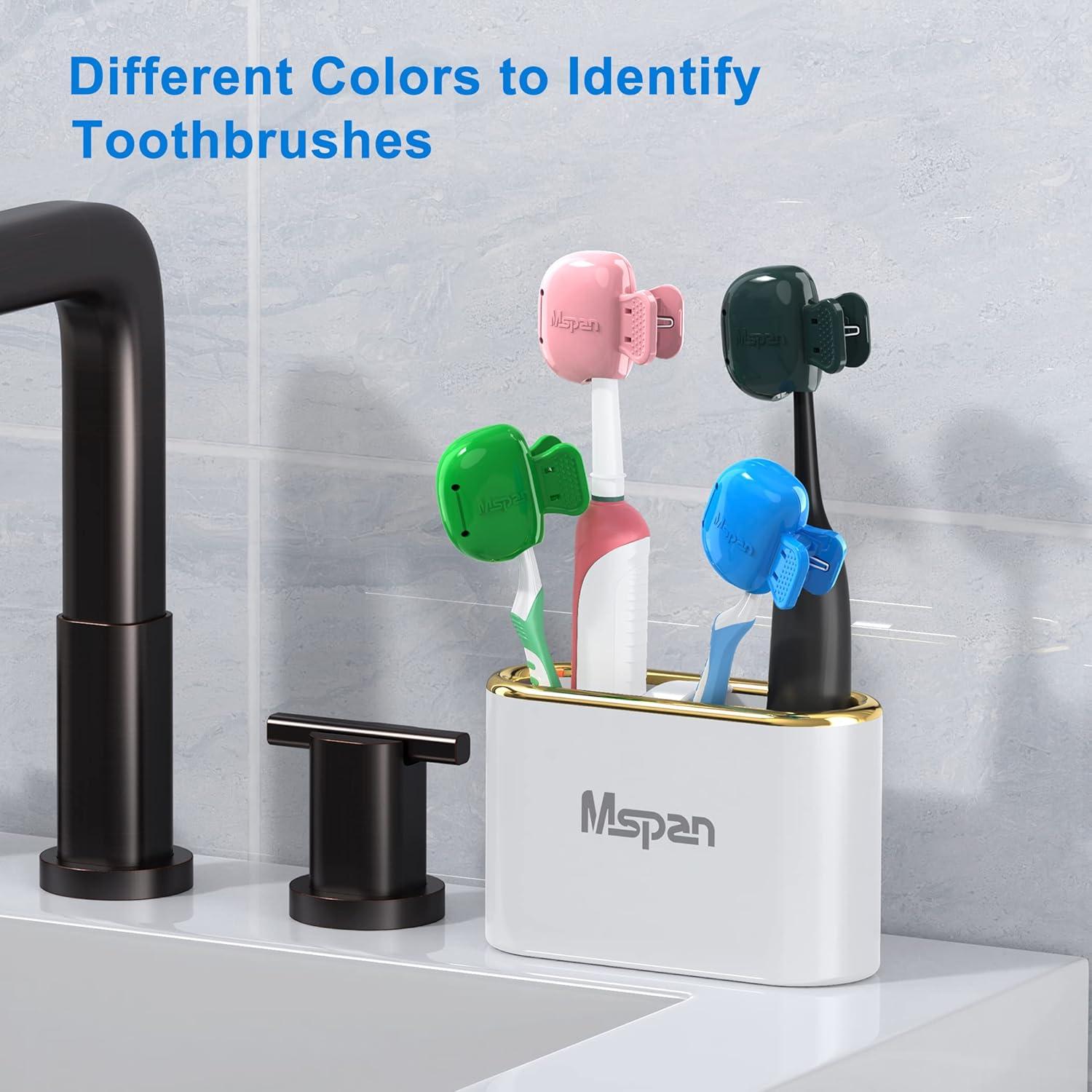 Funda de Cepillo de Dientes Mspan - 6 Paquetes Colores