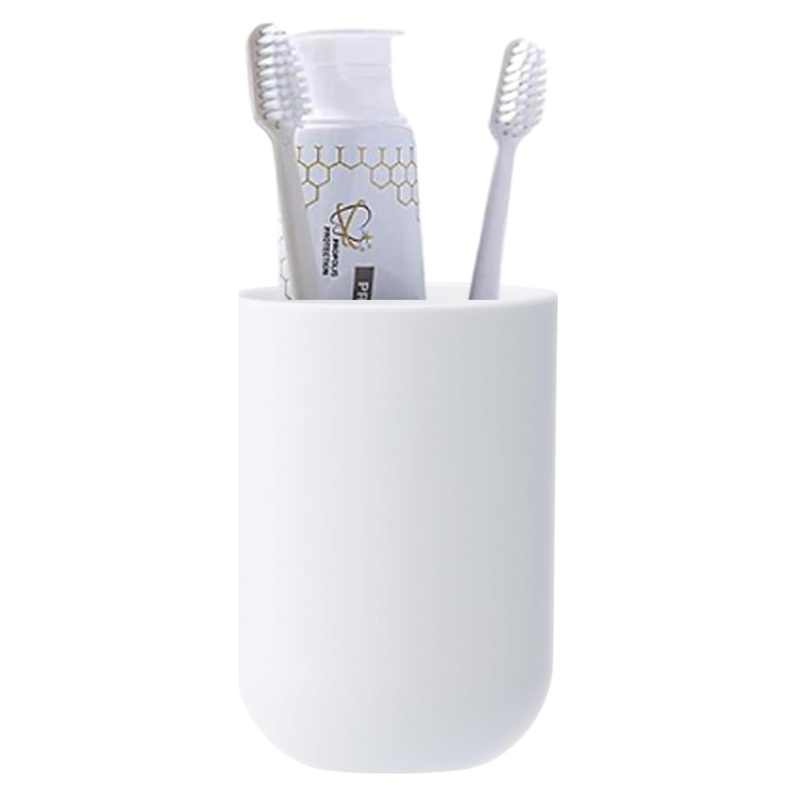 Vaso para Cepillos de Dientes UVIVIU M-CUP Blanco 350ml