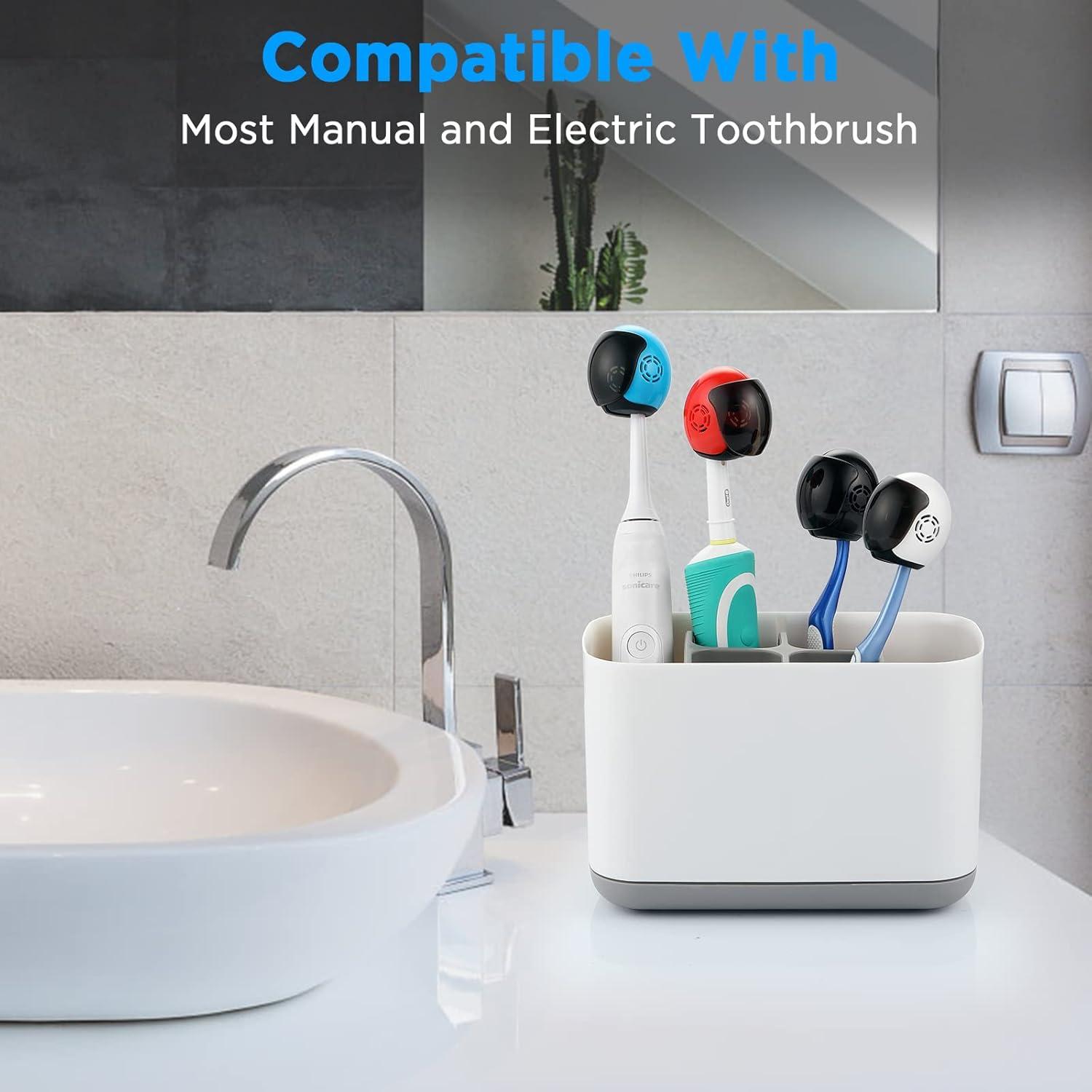 Cubiertas de Cepillo de Dientes Frekare Casco 4 Colores