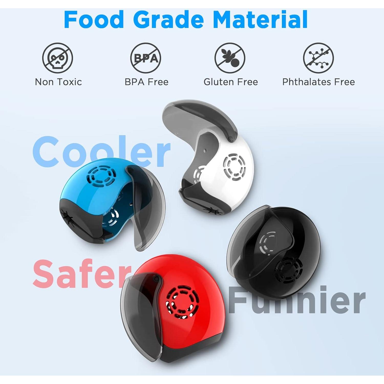 Cubiertas de Cepillo de Dientes Frekare Casco 4 Colores