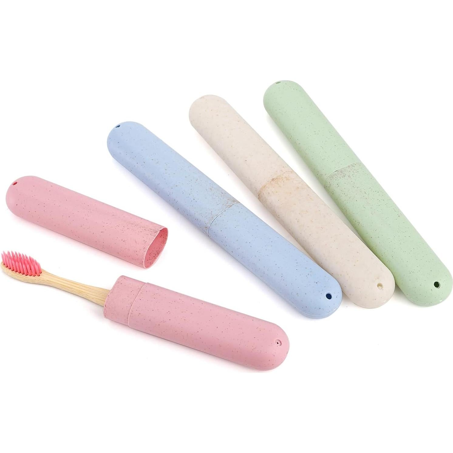 Funda de Cepillo de Dientes de Viaje Hedume 28 Piezas