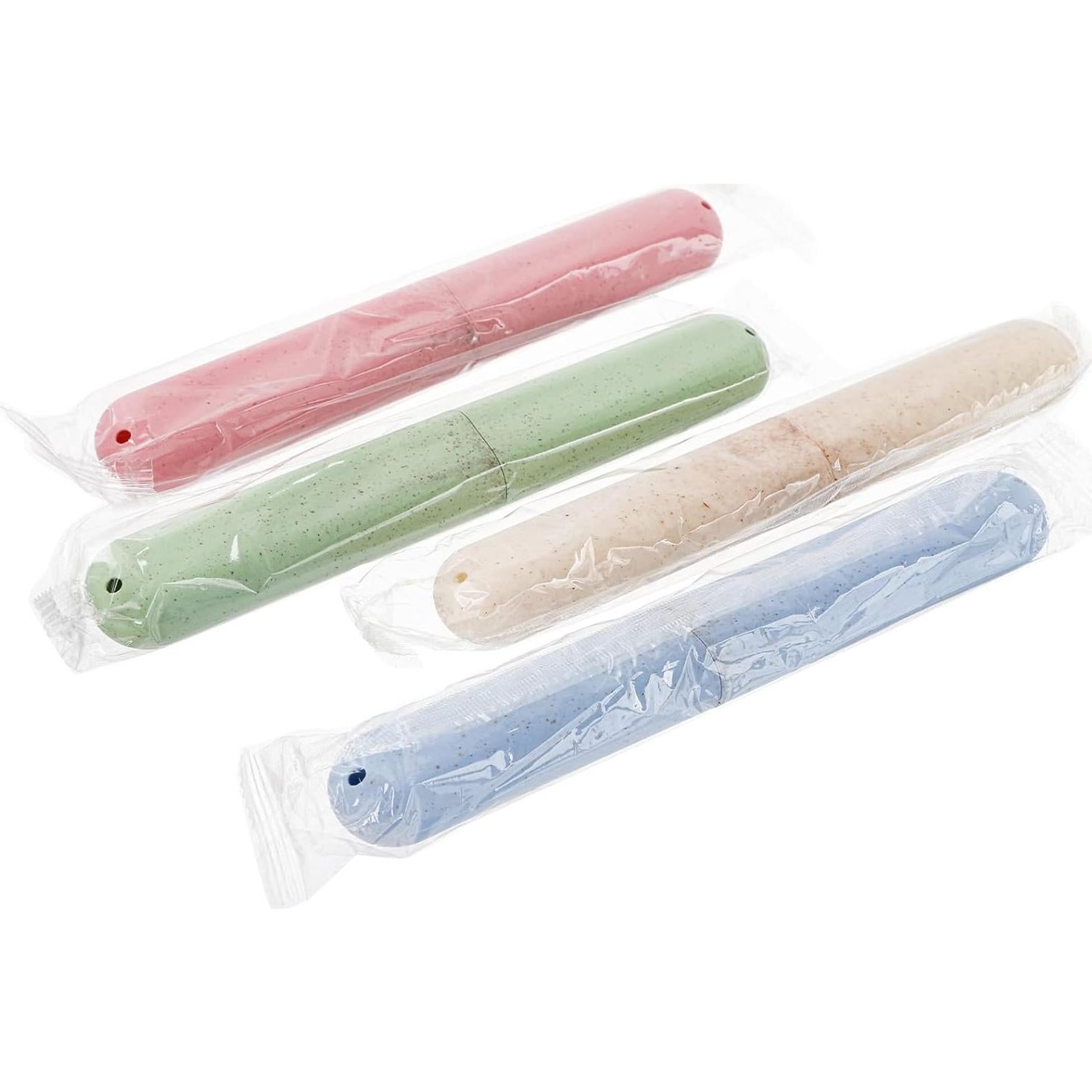 Funda de Cepillo de Dientes de Viaje Hedume 28 Piezas