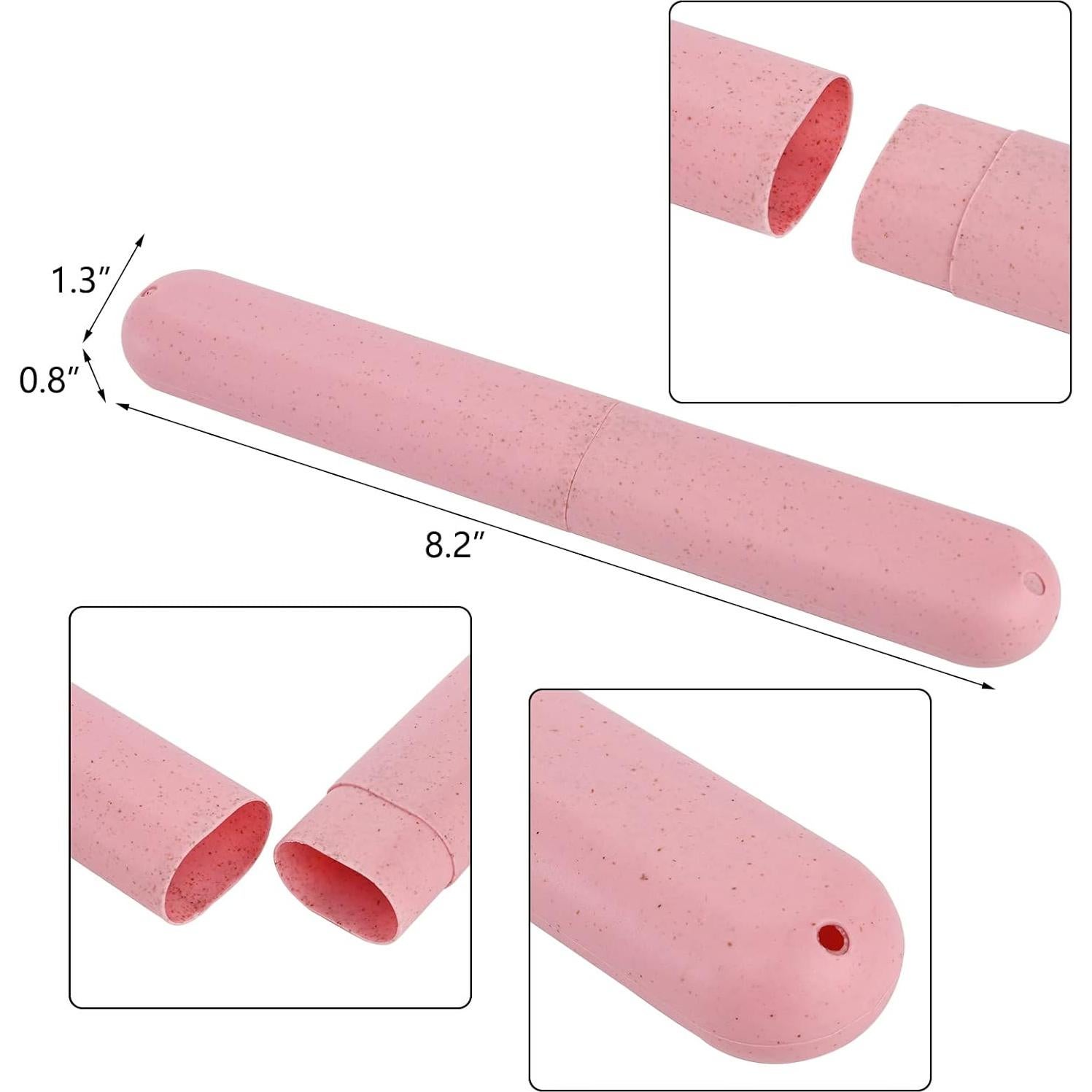 Funda de Cepillo de Dientes de Viaje Hedume 28 Piezas