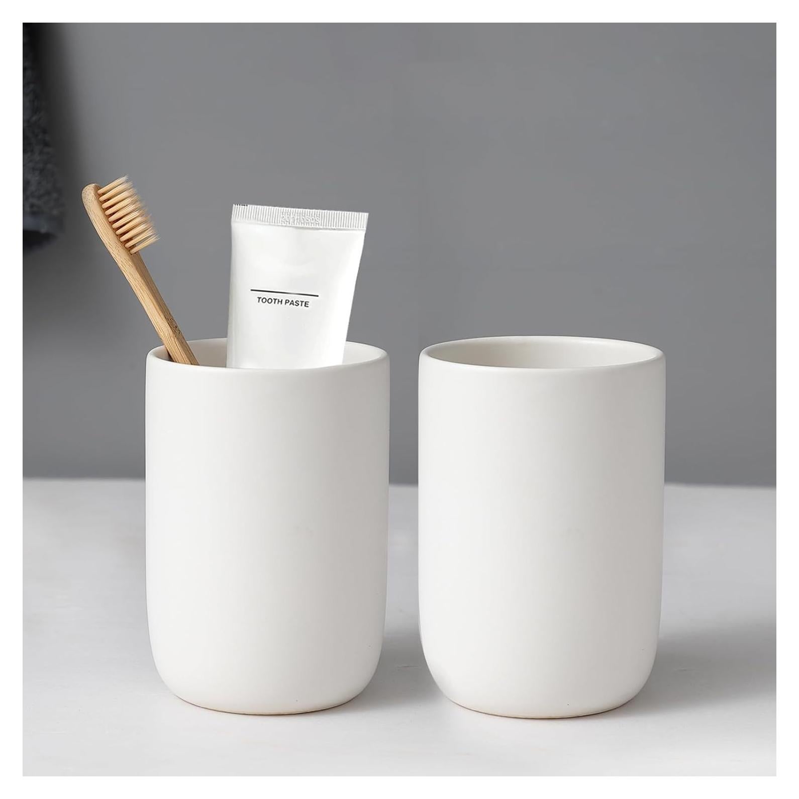 Soportes para Cepillos de Dientes BSDISP - Juego 2 Cerámica