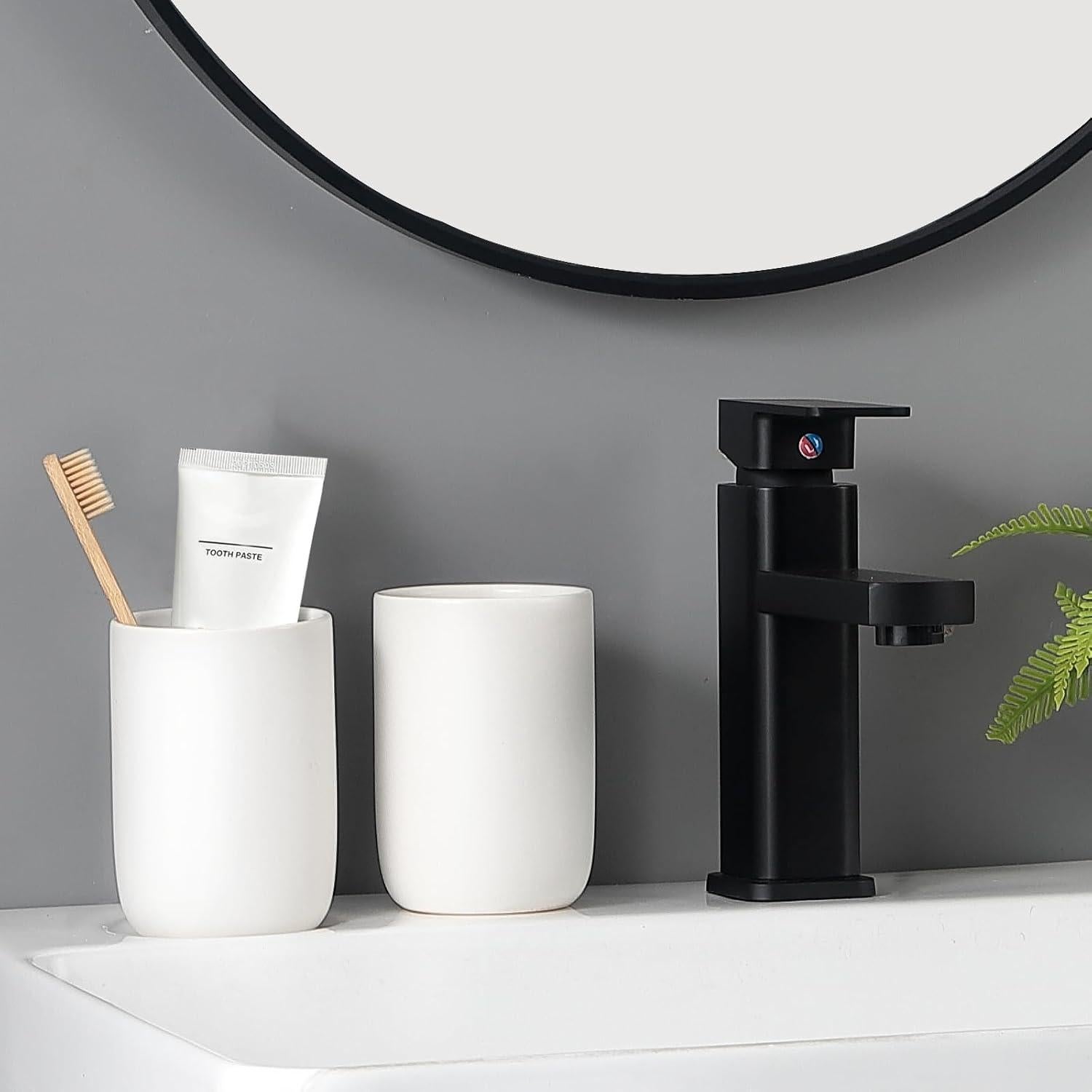 Soportes para Cepillos de Dientes BSDISP - Juego 2 Cerámica