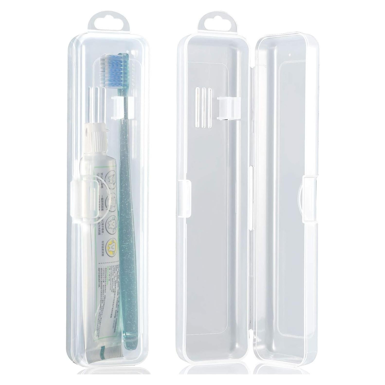 Estuche de Cepillo de Dientes Patelai 2 Piezas Viaje 20x4.7cm