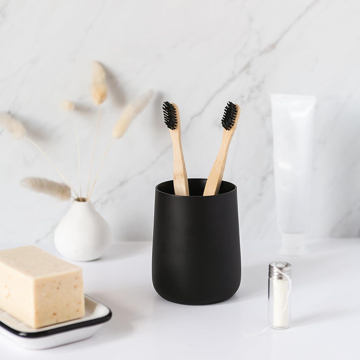 Soporte y Vaso Organizador para Cepillos de Dientes YEW DESIGN