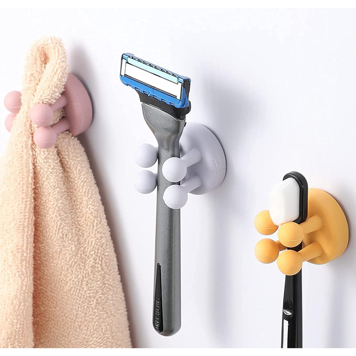 Soportes de Cepillos de Dientes Defrko - 6 Ganchos Adhesivos