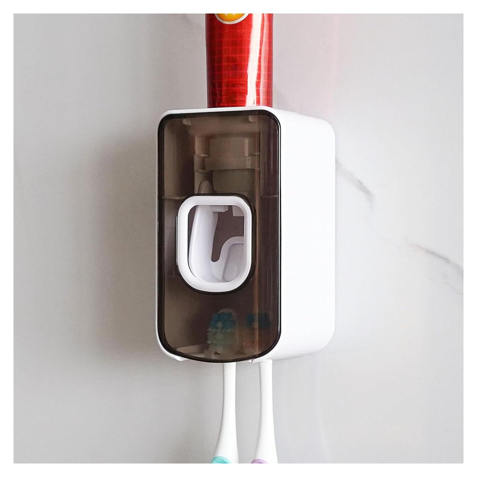 Soporte para Cepillos de Dientes LUEXBOX Gris 2 Ranuras