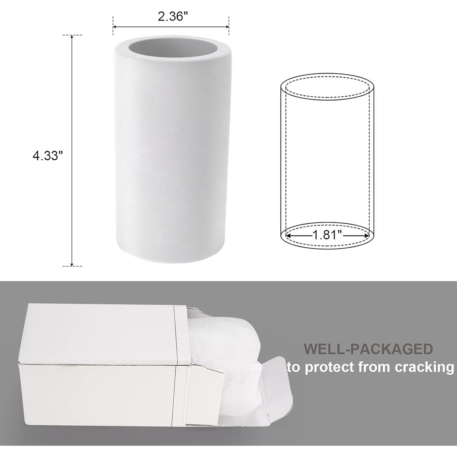 Soporte para Cepillos de Dientes BOJDOPIE Diatomea Gris Claro