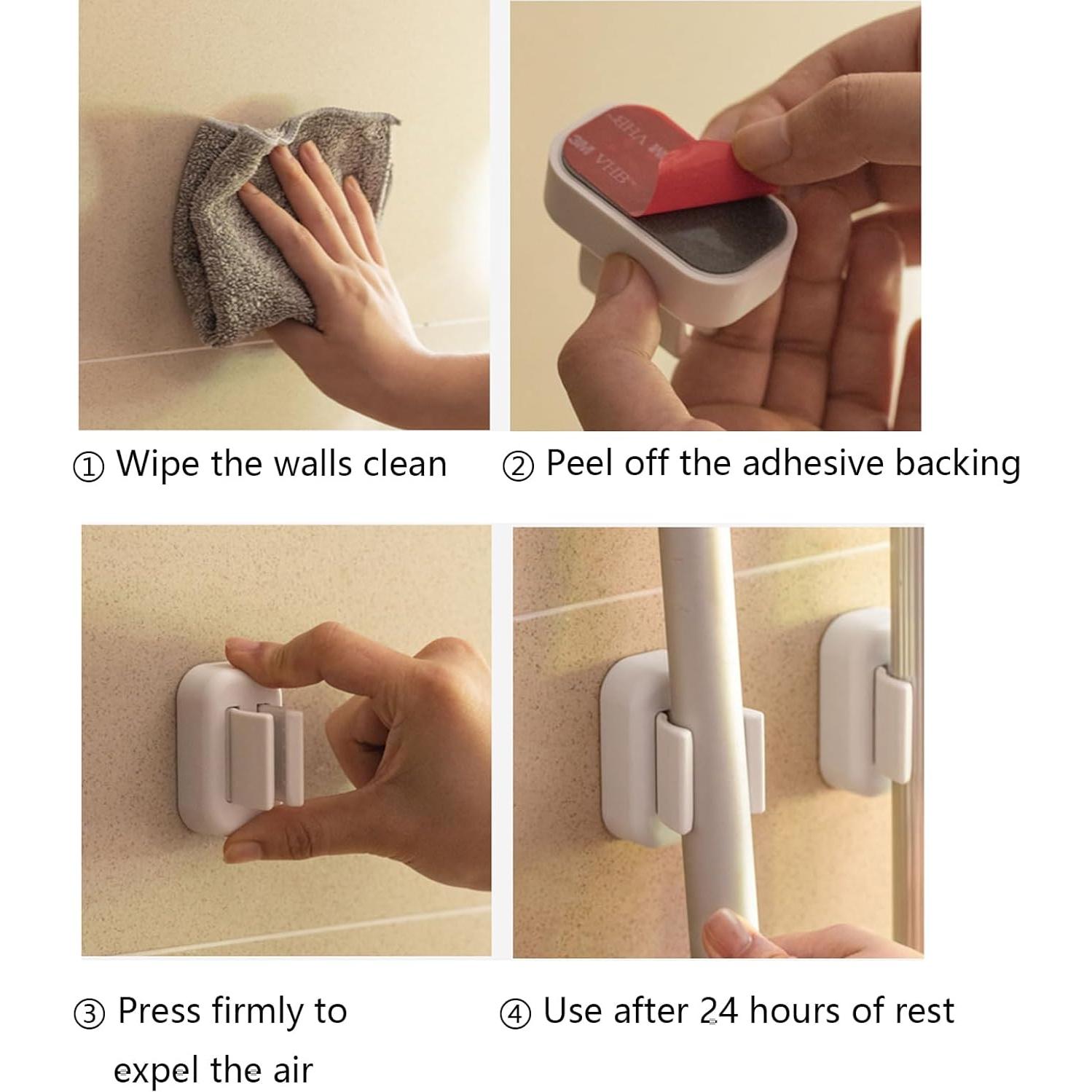 Soporte para Cepillos de Dientes Cadbibe 2 Piezas Blanco