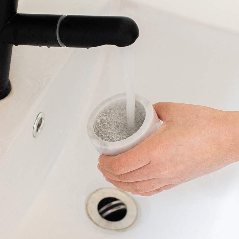 Soporte para Cepillos de Dientes JIMEI de Mármol Natural 7,01 cm