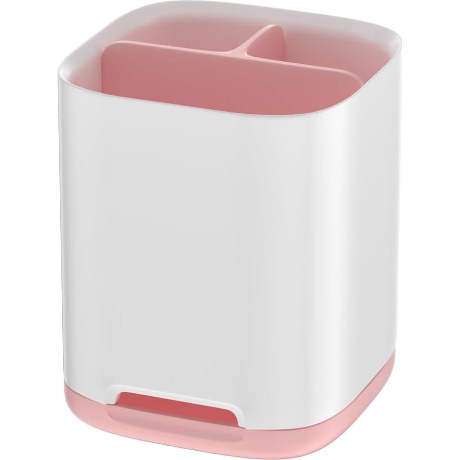 Soporte para Cepillos de Dientes CUEPAINT Rosa 3 Compartimentos