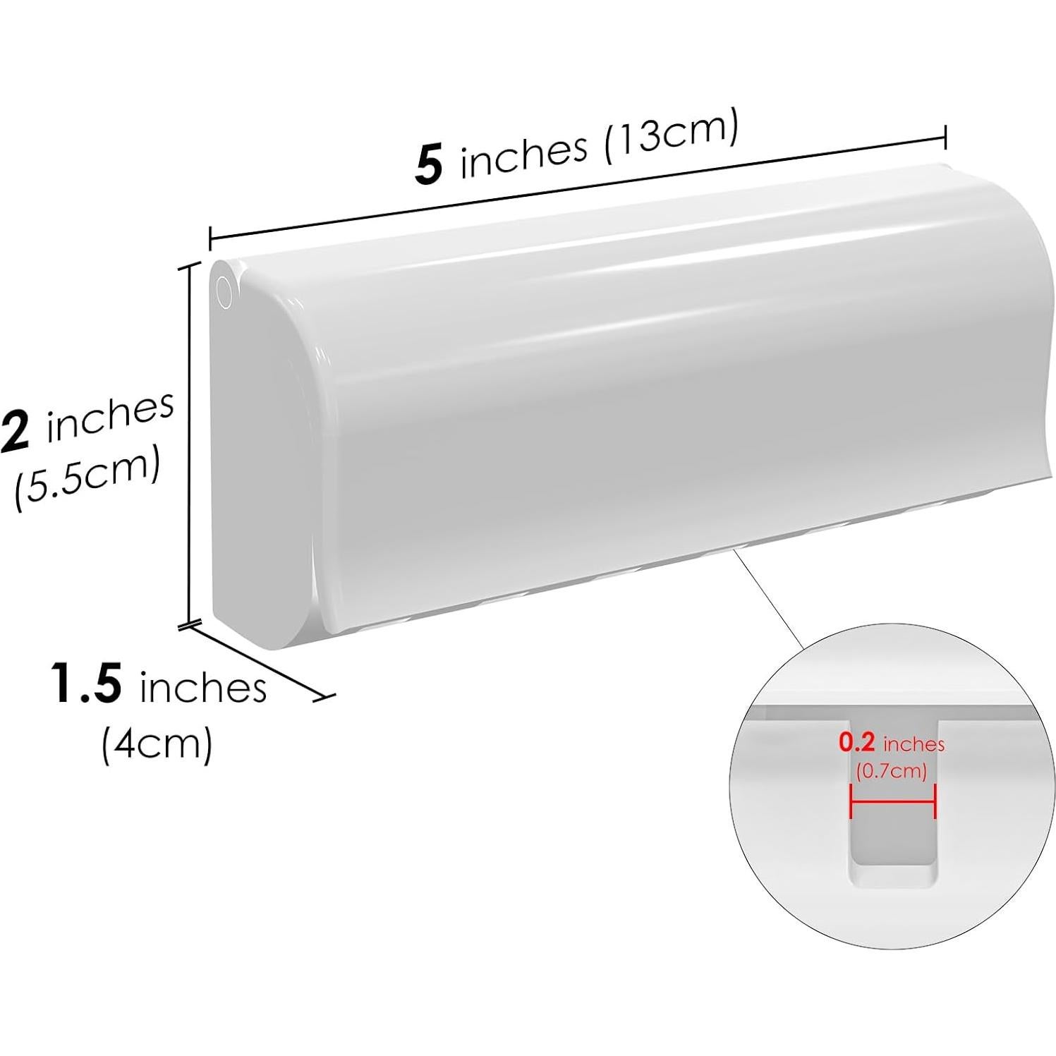 Soporte de Cepillos de Dientes Linkidea Montaje en Pared 6 Ranuras