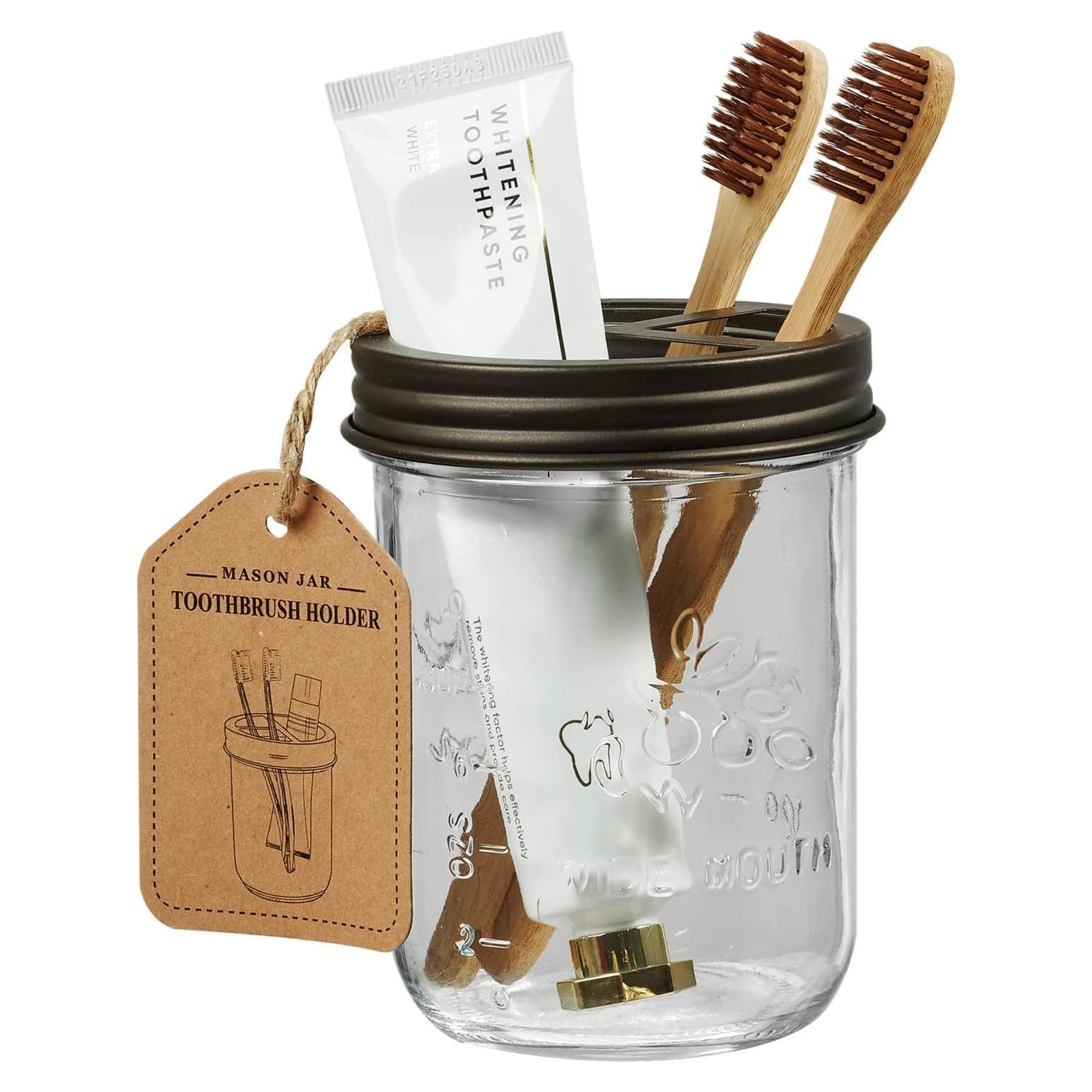 Soporte para Cepillos de Dientes Amolliar - Acero Inoxidable