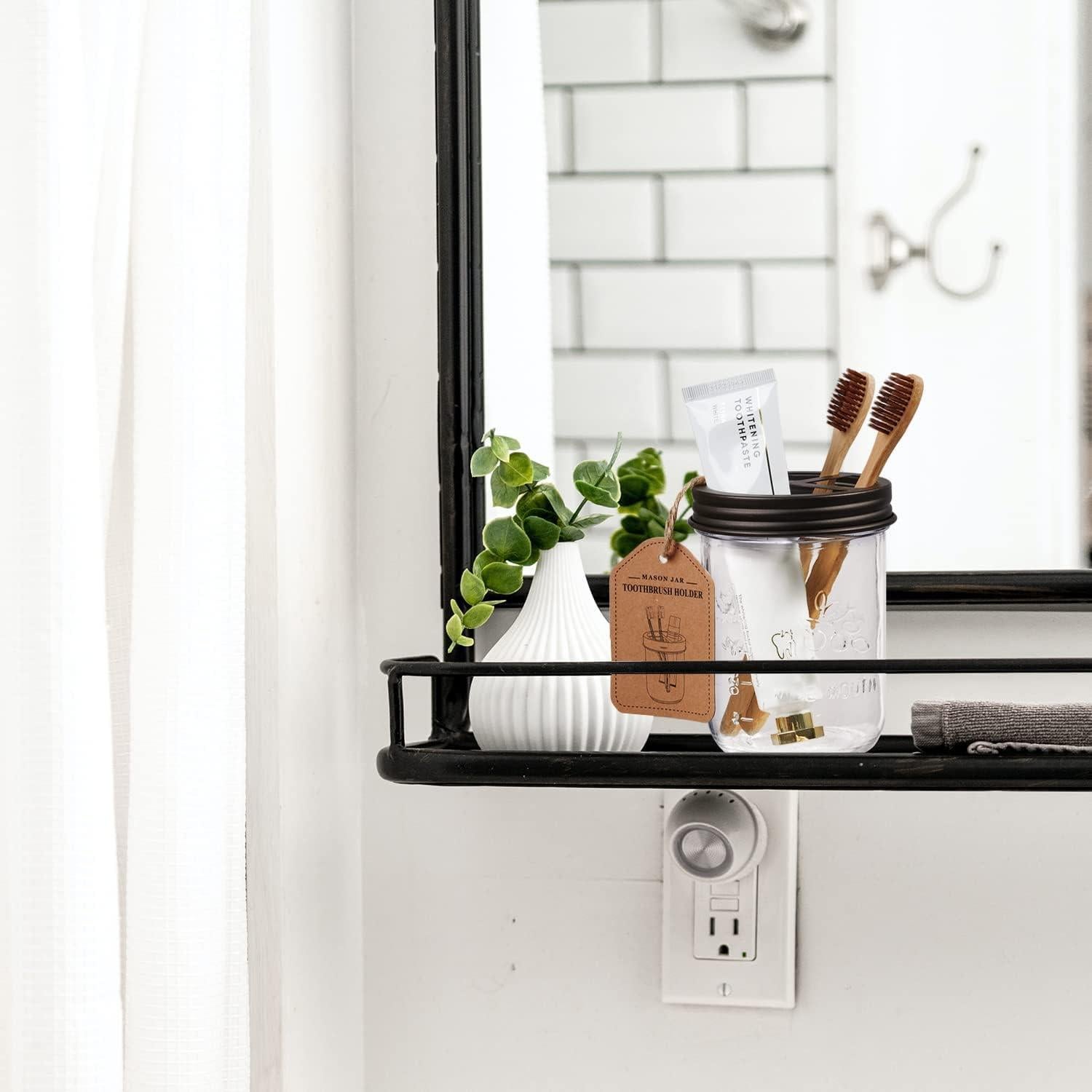 Soporte para Cepillos de Dientes Amolliar - Acero Inoxidable