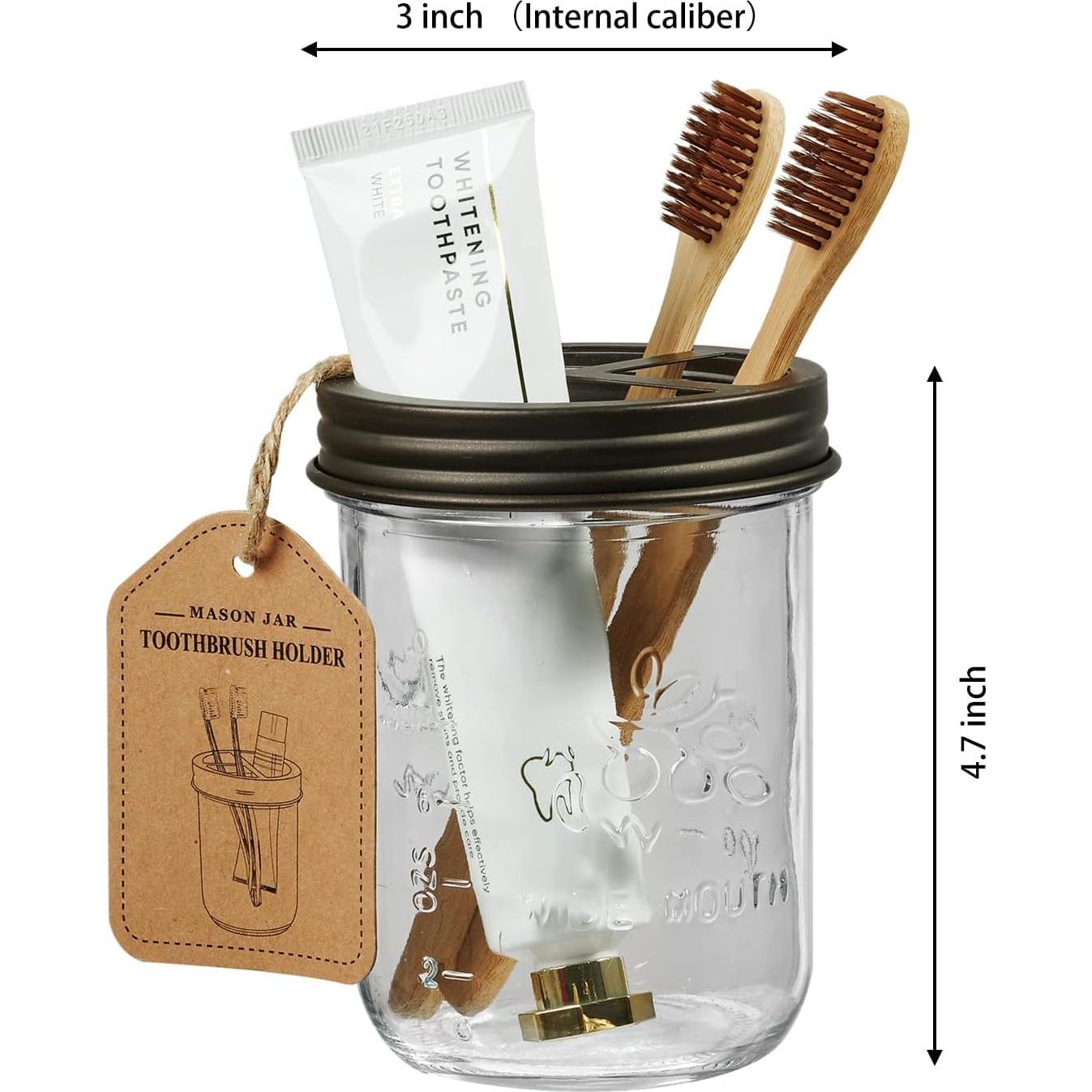 Soporte para Cepillos de Dientes Amolliar - Acero Inoxidable