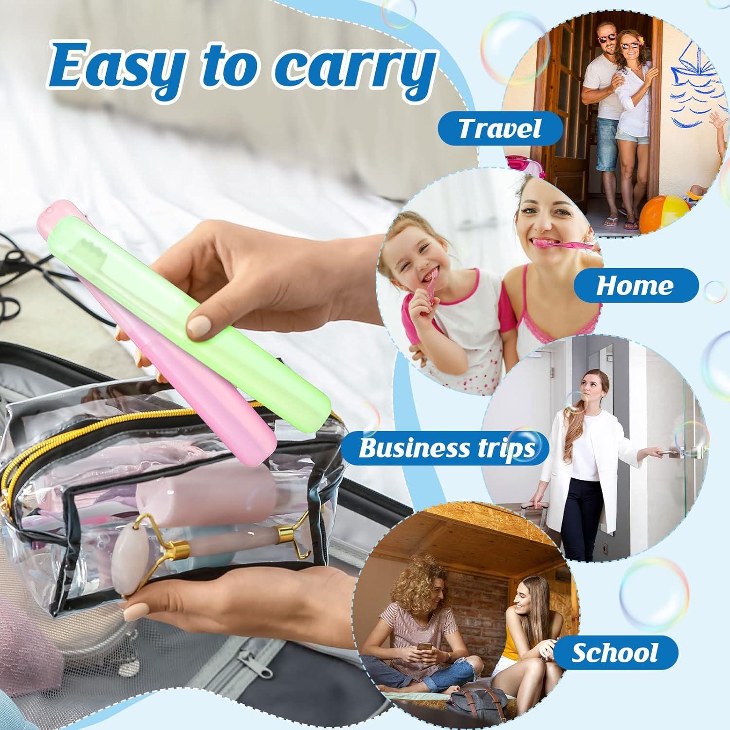 Estuches de Cepillo de Dientes Jeyiour 120 Pcs Plástico