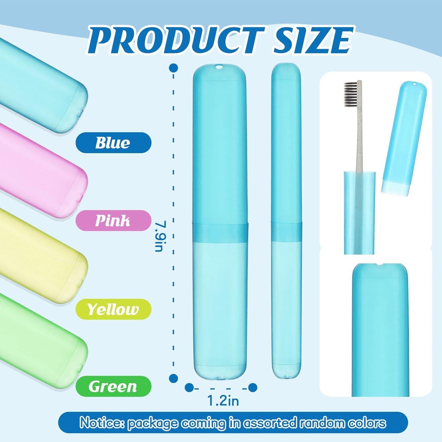 Estuches de Cepillo de Dientes Jeyiour 120 Pcs Plástico