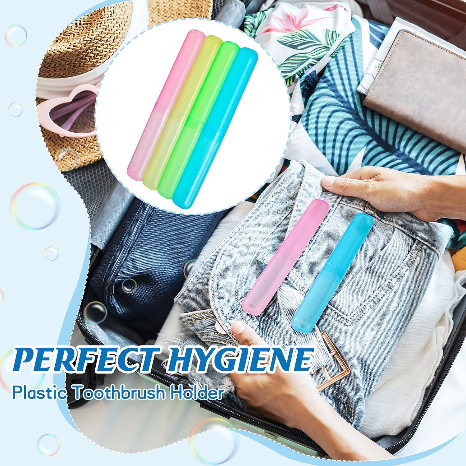 Estuches de Cepillo de Dientes Jeyiour 120 Pcs Plástico