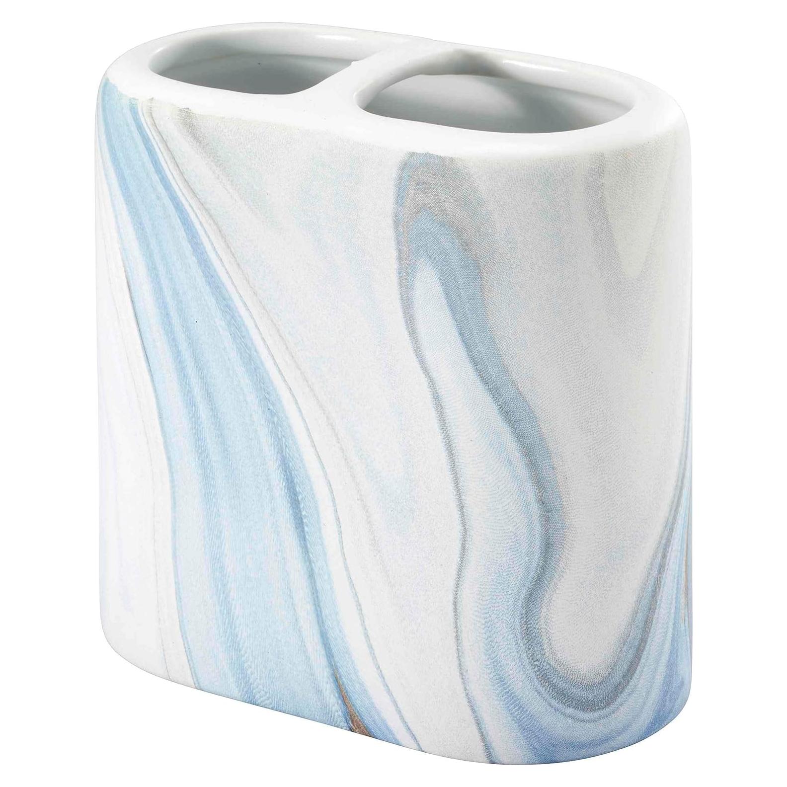 Soporte para Cepillos de Dientes Avanti Linens Azul Resina