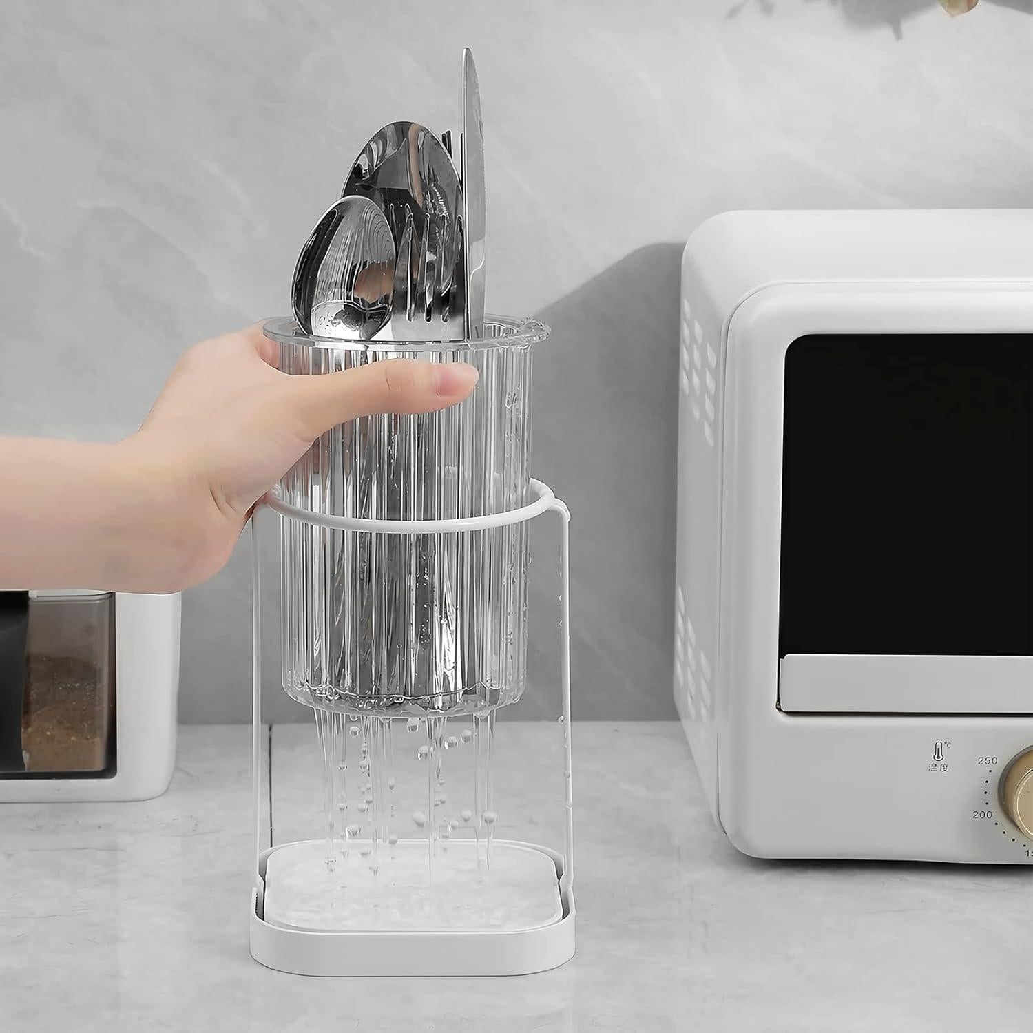 Soporte para Cepillos de Dientes Heagoale THOOTHB1 Transparente